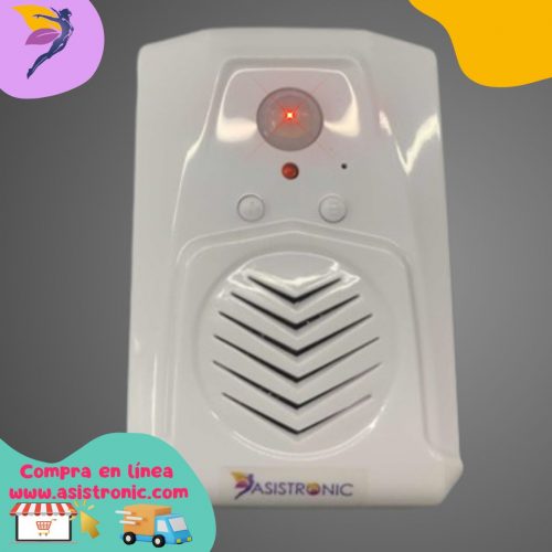 Sensor guía de voz para baja visión o ceguera