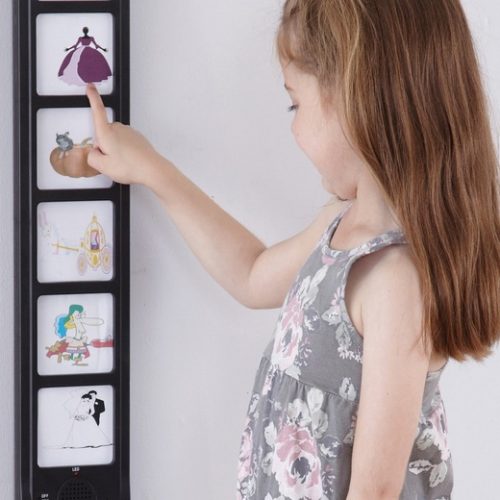Tablero panel de pared parlante grabable