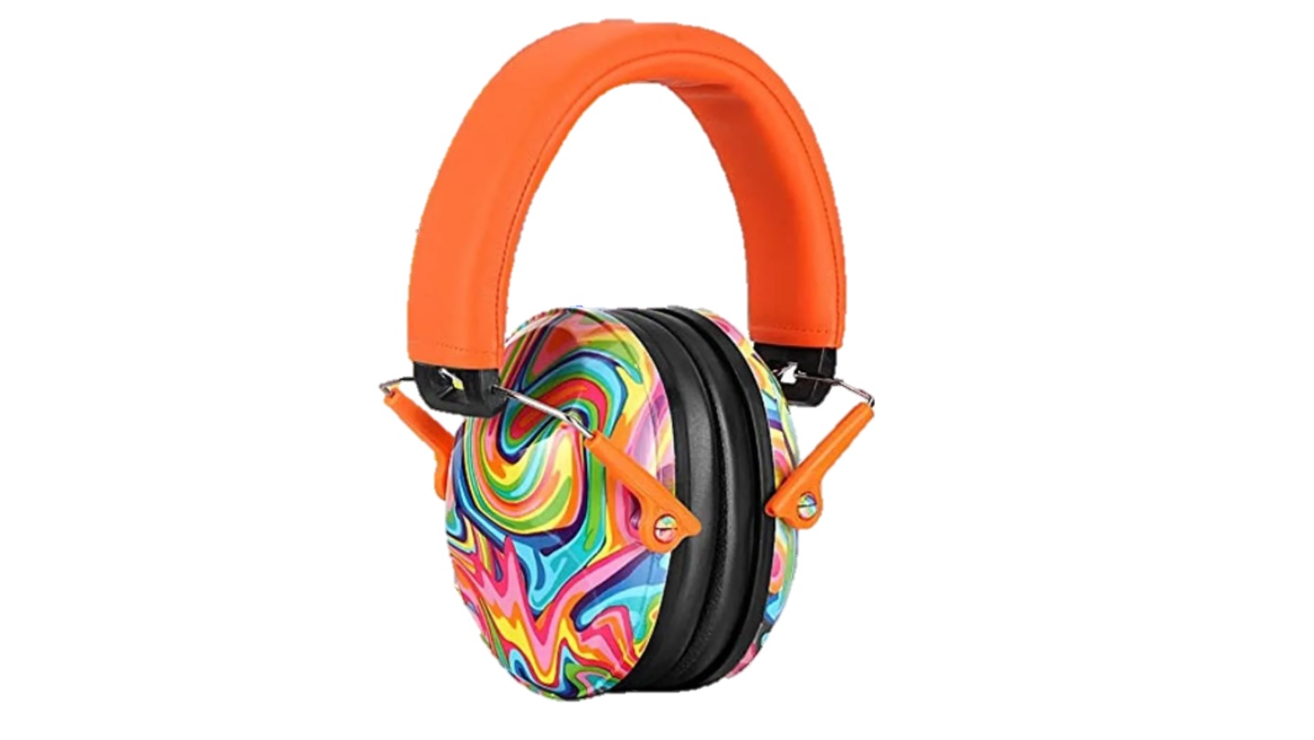 Orejeras auriculares cancelación de ruido para autismo. Color Candy