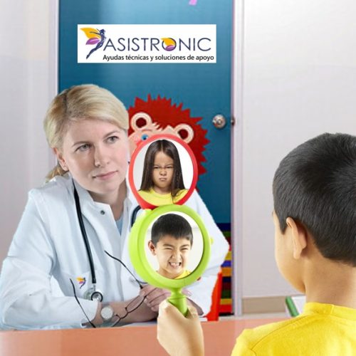 Espejo Mis Sentimientos - Aprendizaje social emocional - Terapia ABA. 6 Emociones