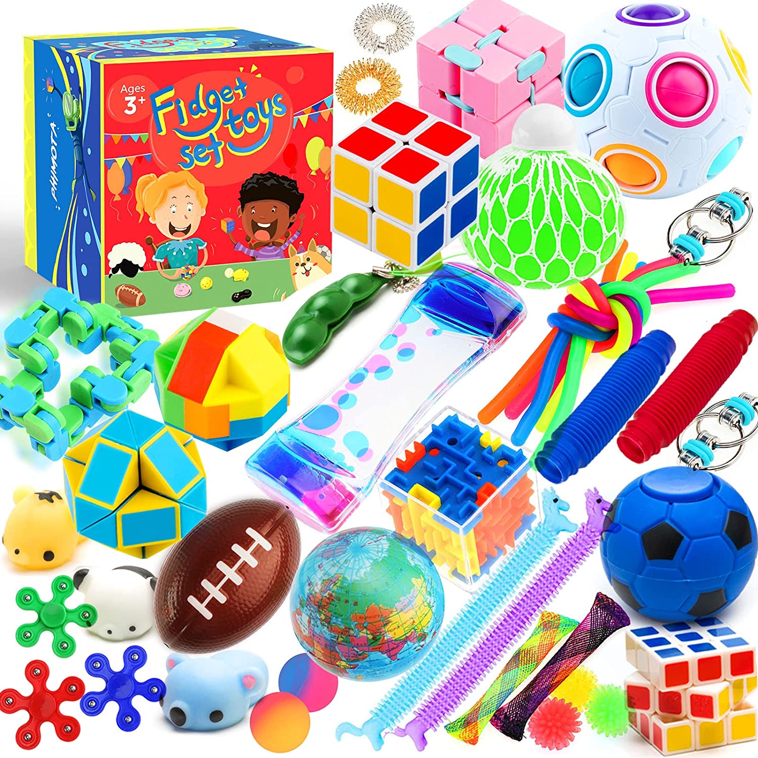 Kit 38 juguetes de estimulación sensorial para Autismo y TDAH