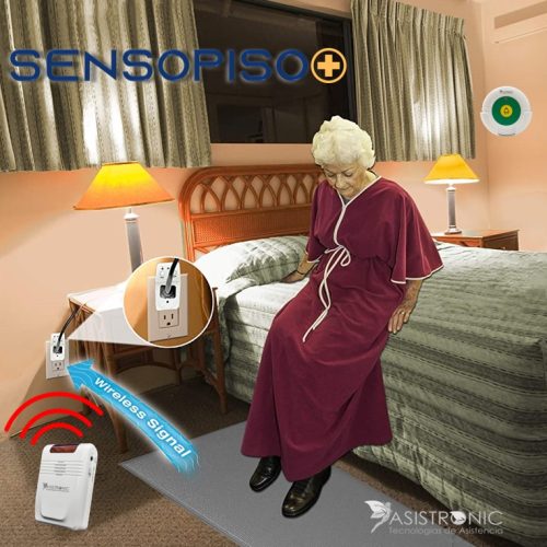 Alarma con sensor para el cuidado de pacientes - SensoPiso Plus