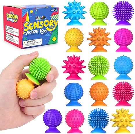 Kit 16 de juguetes texturizados sensoriales para Autismo / TDAH